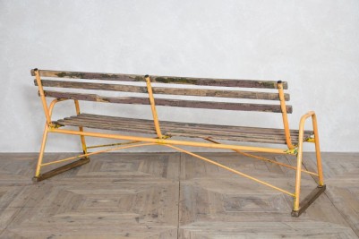 Vintage Slatted Bench